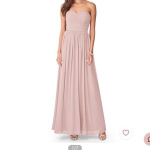 AZAZIE blush BRIDESMAID DRESS